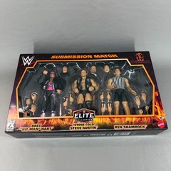WWE Wrestlemania 13 Submission Match 3-Pack Action Figures Hart Austin Shamrock