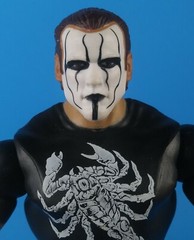 Sting WWE Mattel Legend WCW Big Gold Championship Belt Bat WCW AEW Crow