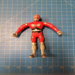 Vintage Action Figures Lot 6 Assorted Toy Soldiers Action Hero Figures