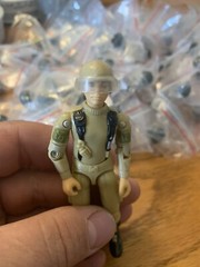 New Gi Joe Reproduction Visor And Helmet 2x Per Lot Fits OG Joes Dark Green
