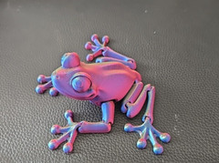Tree Frog Articulated Figure 3D Printed Handmade Collectable – Multiple colors