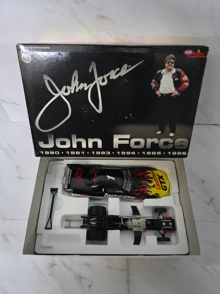 John Force Castrol GTX 1996 Mustang Funny Car 1:24 NHRA Action Racing 6X Champ