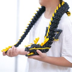 47.5inch 3D Printed dragon Model,Articulated Animals figure,Toys Home Decor