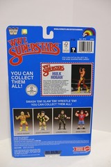 Hulk Hogan WWE LJN Superstars Retro 80s Blue Card 8 in Action Figure DAMAGED