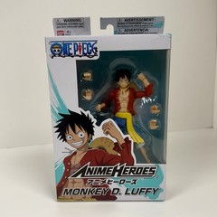 One Piece Anime Heroes Monkey D. Luffy 6.5” Action Figure – Bandai New Sealed