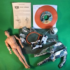 Vintage Gi Joe 1964-1966 Space Capsule Set-Near Mint Condition-Must See! 🥰🥰🥰