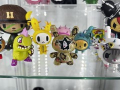 Tokidoki Simone Legno Adios Cactus Kaiju Qee Bear Lot