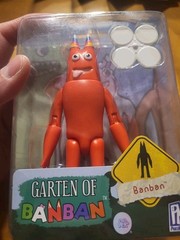 Garten of Banban BANBAN Series 1 Red Toy Action Figure Phat Mojo 2024