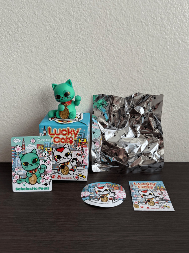 Tokidoki Lucky Cat Blind Box Figure – Scholastic Paws