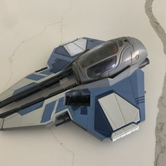 Aalya Secura’s Jedi Starfighter 2007 STAR WARS 30th Anniversary Incomplete