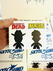 2014 SDCC Skybound Mini’s Unopened Double Blindbox Walking Dead/Invincible Rare!