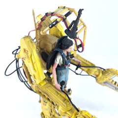 NECA Aliens Power Loader P-5000 w/ Ripley Figure Damaged Antenna