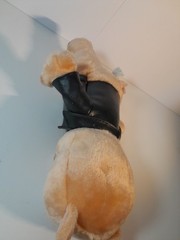 Vintage Looney Tunes Porky Pig Plush Biker Jacket ACE 1997 Warner Bros Used Pics