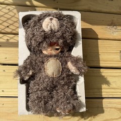 HIRONO BEAR VINYL PLUSH 14.96 INCHES Vinyl Plush Doll