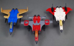 Pocket Size Small Scale MFT Car Plane Vehicle Combined Robot Destroyer Figures