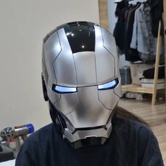 Autoking Iron Man Helmet MK5 1/1 Voice-controlled Mask Transform Cosplay Prop US