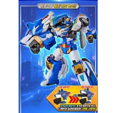 Metal Cardbot W Season 3 BLUE COP W Adult Collectible Figure SAMG + Express Ship