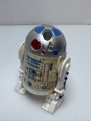 Vintage Star Wars Last 17 Glasslite Brazilian R2-D2 Pop-up No Saber Rare *124