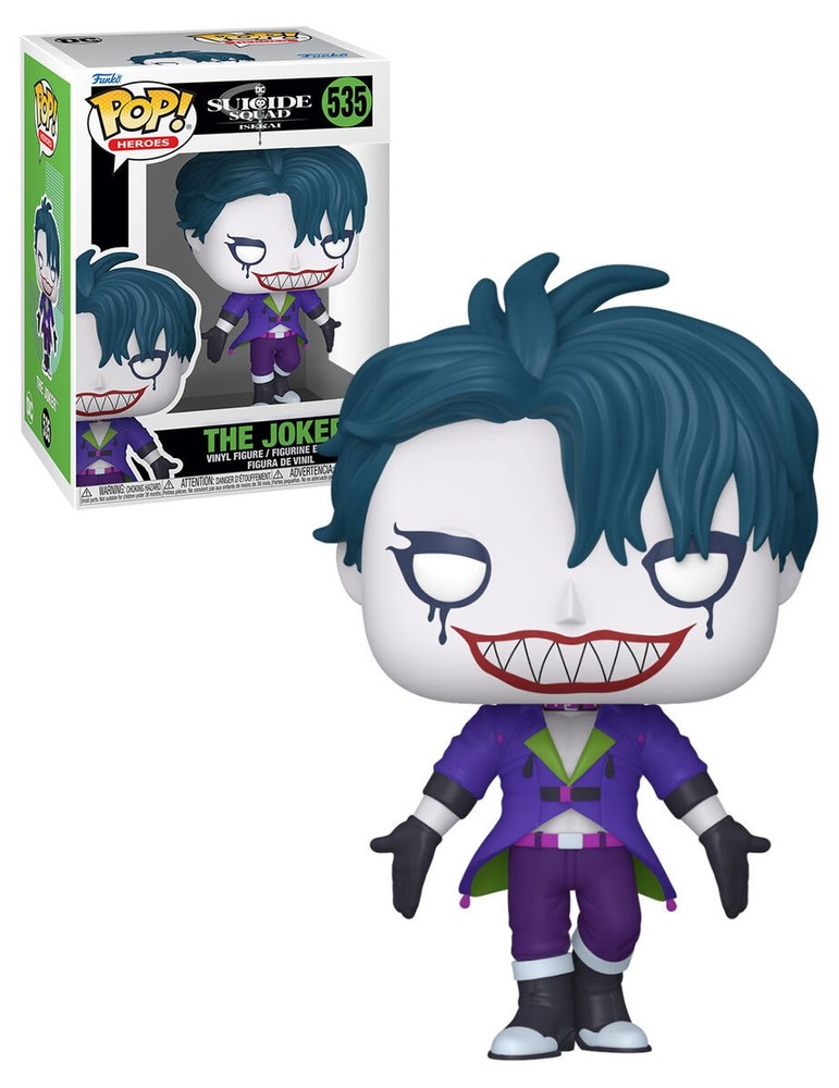 Funko POP! Heroes DC Suicide Squad Isekai #535 The Joker – New, Mint Condition