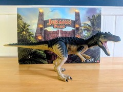 Jurassic World Hammond Collection Battle A Big Rock ALLOSAURUS & TROODON True FX