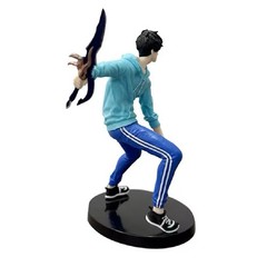 Solo Leveling Sung Jinwoo Shadow Monarch Figure PVC 21cm Statue Arise