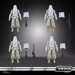 Hasbro Star Wars 3 3/4 Vintage coll Snowtrooper 4 pack (New & FREE Shipping)