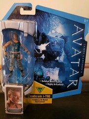 James Cameron’s Avatar Col Miles Quaritch Action Figure Mattel Webcam i-Tag NIB
