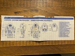 GI Joe S.N.A.K.E. (System: Neutralizer – Armed Kloaking Equipment) Instructions