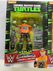 Playmates TMNT x WWE Ninja Superstars Series 1 Complete Set SEALED