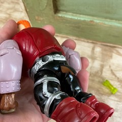Vintage 1992 TMNT Mutatin’ Bebop Figure w Camera Shell Drill & Ooze Playmates