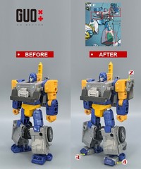 Filler Foot Upgrade Kit For AGE OF THE PRIMES FISITRON GO BETTER