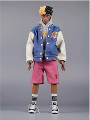 RIP XXXTENTACION RAP SAD! 12 Inch Action Figure Set 1/6 action 1/2 type Cactus