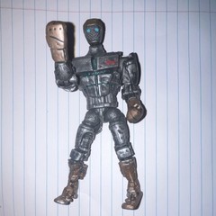 Real Steel Action 5” Figure Atom The Junkyard Bot Robot Jakks Pacific Punching