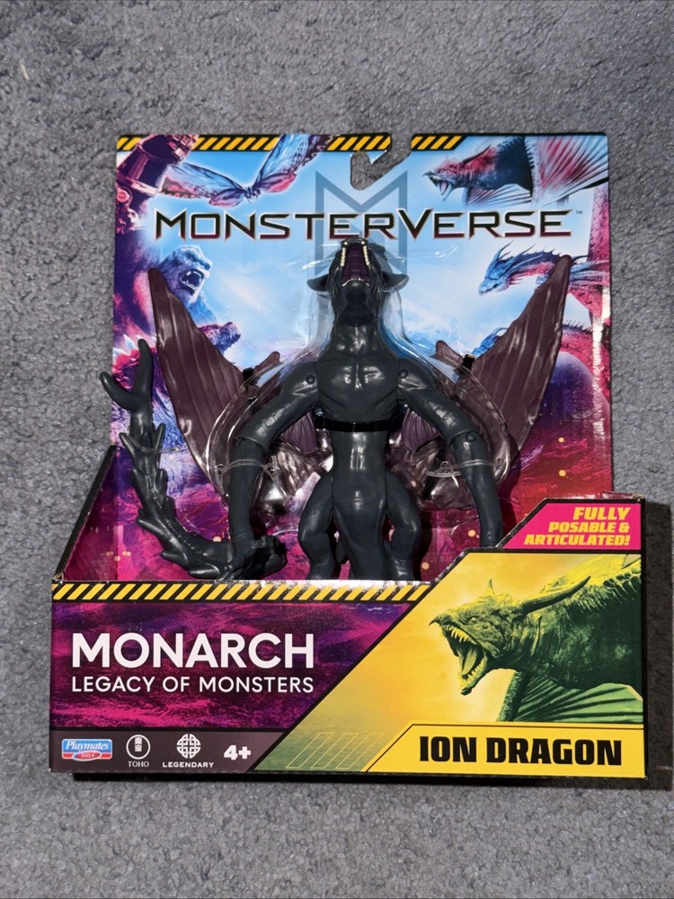 Playmates MonsterVerse Monarch Legacy Of Monsters ION DRAGON 6″ Figure NEW 2026