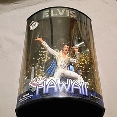 X-toys Elvis Presley Multicolor Plastic Action Figure Boxed Light Up Music