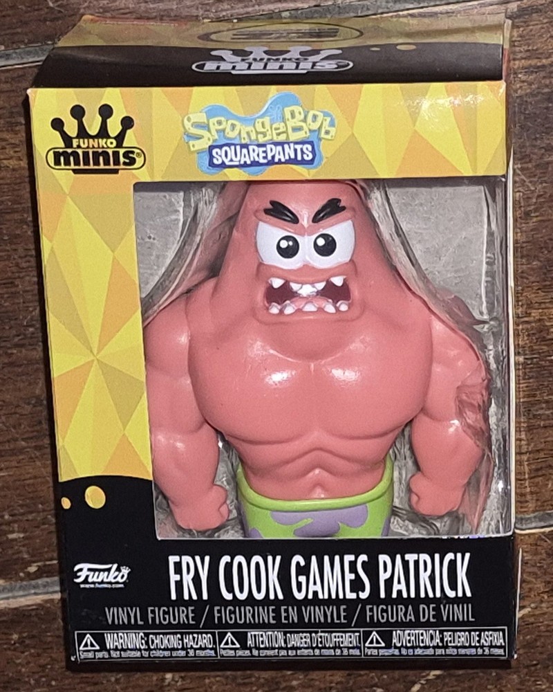 Funko Minis SpongeBob SquarePants (2025) FRY COOK GAMES PATRICK 3″ Vinyl Figure!