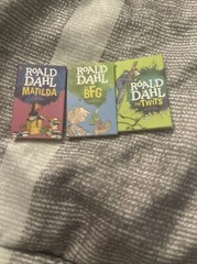 Roald Dahl Matilda BFG and Twits Mini Brand Books (3 Mini Books)