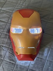 Hasbro Marvel Iron Man Light-Up Arc FX Mask Voice Sound Effects Cosplay (Tested)