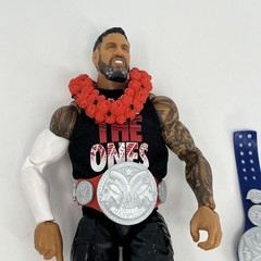 WWE Mattel Ultimate Ringside Bloodline Jey Uso Wrestling Figure Incomplete