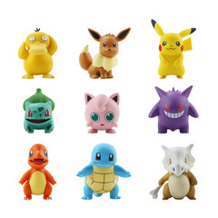 Pokemon Action Figures Pikachu Charmander Squirtle Bulbasaur Kids Toy Collect