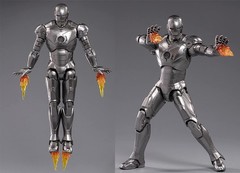 Marvel Avengers Iron Man Mark 2 MK2 Ironman Toy Action Figure Collection Model