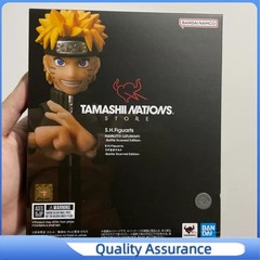 New Bandai S.H.Figuarts Naruto Uzumaki Battle Scarred-Tamashii Action Figure Toy