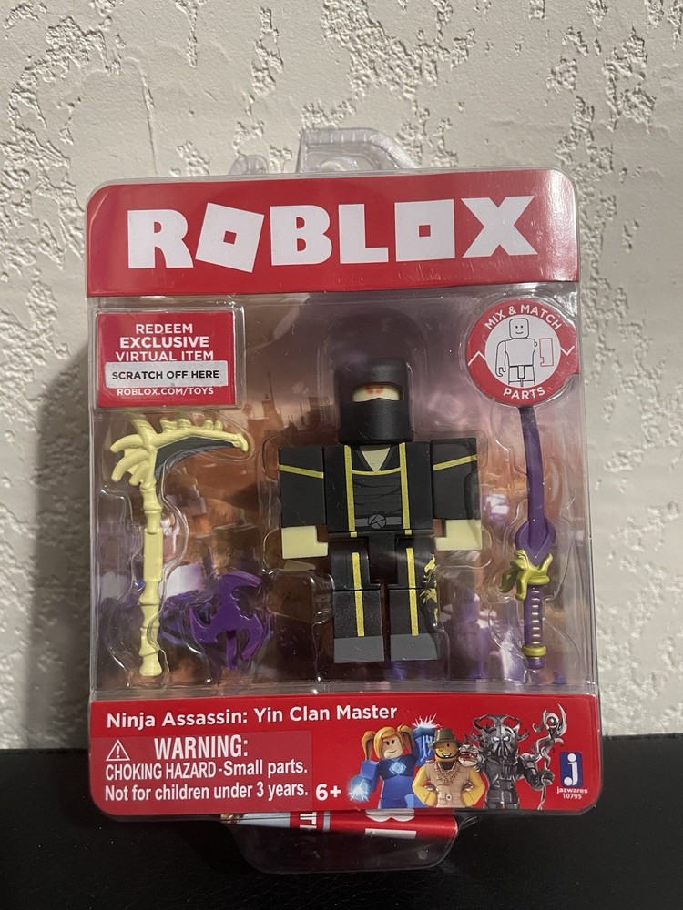 New Roblox Ninja Assassin: Yin Clan Master w/Exclusive Virtual Item Code