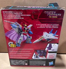 Hasbro 86-12 Transformers The Movie Studio Series Coronation Starscream *DMG BOX