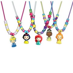 Disney Princess Necklace Activity Kit Jewelry Making Craft for Kids 3 Years Up