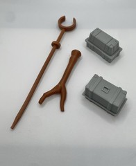 Vintage Kenner Star Wars Dagobah Playset Crates Branch & Pole Repro Part 1989