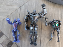 Lot Of 3 Jakks Pacific Real Steel Action Figures NOISY BOY ZEUS! SEE PICS! RARE!