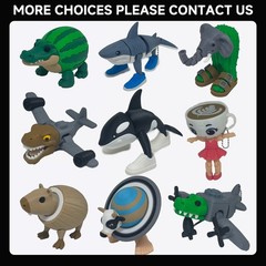 16cm 3D Printed Toy Orcalero Orcala Fully Articulated EcoSafe Child Gift Play