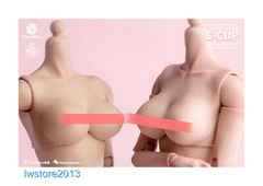 Worldbox 1:6 Big Bust Breast Replacement Cover Model For 12” Female Figure Body
