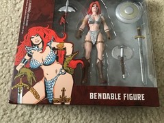 Red Sonja She Devil 5-inch Bendable Action Figure By NJ Croce
